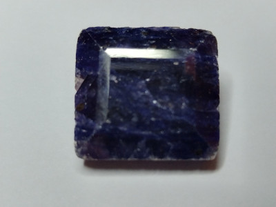 Safir natural 24.5 ct foto