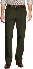 ch Pantaloni casual pentru barba?i, imbracaminte drepte de lucru #8104 8104 Verde armata 34W x 31L foto