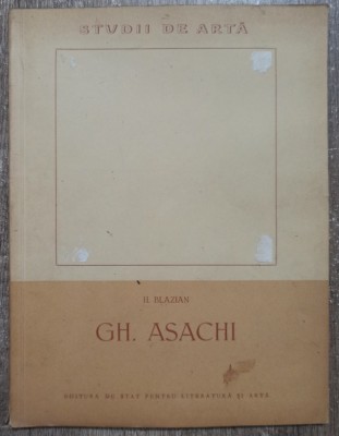 Gh. Asachi - H. Blazian// 1956 foto