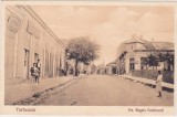 Turtucaia Tutrakan &ndash; Strada Regele Ferdinand, carte postala 1927, scrisa 1928