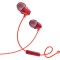 Casti+micr TCL SOCL100 portocalii in ureche