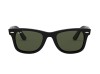 Ochelari de Soare Ray-Ban Wayfarer RB4340, Unisex, Rame Negre, Lentile Verzi, Patrati, Plastic - RESIGILAT