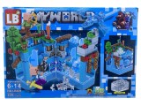 Set Constructie Minecraft Taramul Acvatic LED - 228 piese- NO.LB.639A