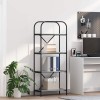 VidaXL Raft pentru cărți sonoma gri 60 x 30 x 146 cm Lemn compozit