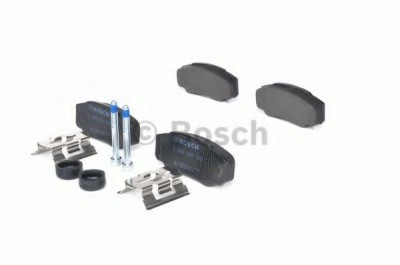 Set placute frana,frana disc FIAT DUCATO platou / sasiu (244) (2002 - 2016) BOSCH 0 986 494 049 foto