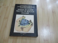 CONSTANTIN COTRUTZ--MANUAL DE LUCRARI PRACTICE DE BIOLOGIE CELULARA - 1994 foto