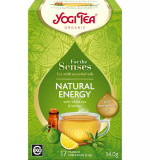 Ceai bio cu ulei esential Natural Energy 34g Yogi Tea