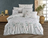 Cumpara ieftin Lenjerie de pat single din bumbac 100% Valentini Bianco Laris