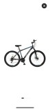 Bicicleta MTB cu Frane DISC-fata/spate, Suspensie fata, 18 Viteze, negru/albastru/alb, Mountain Bike Velors Poseidon cu Roti de 27.5&quot;