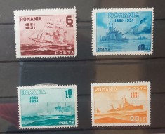 Romania 1931 - Semicentenarul Marinei foto