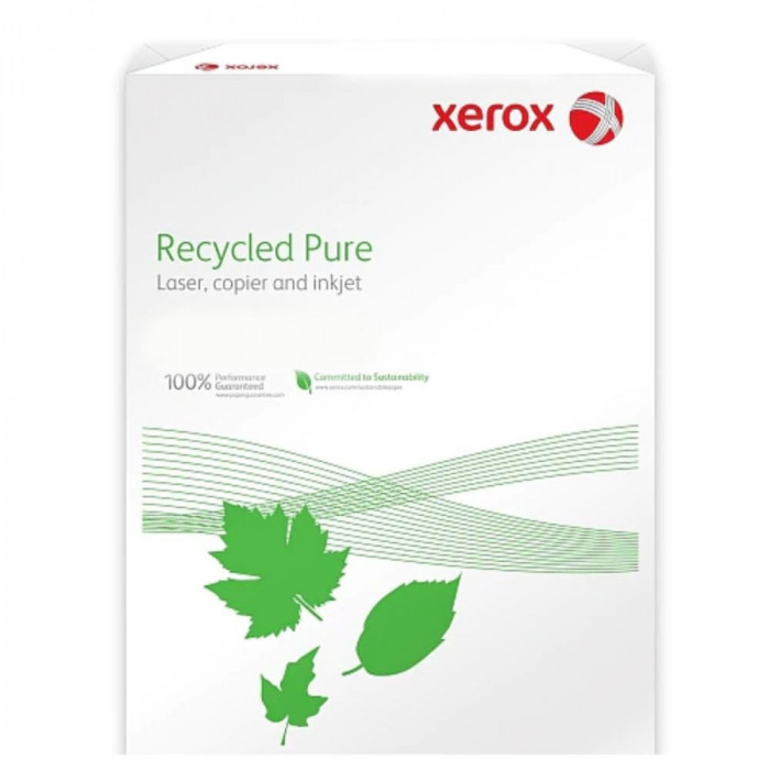 Top 500 Coli Hartie Copiator Reciclata Xerox Pure, A4, 80 g/m2, Hartie Copiator Reciclata, Hartie Copiator Reciclata Xerox, Hartie Copiator Reciclata