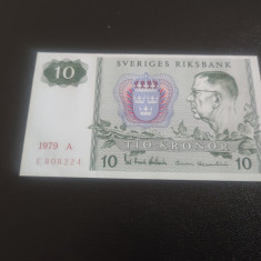 Bancnota 10 Kronor 1979 Suedia