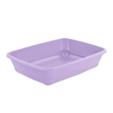 Litiera pentru pisici MPB Birba Mini, 30x31x9h cm, Lila
