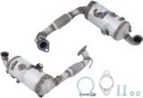 Filtru particule Diesel (DPF) Ford Fiesta 6 (Cb1, Fiesta 6 Van, 1.4 TDCi, 1.6 TDCi, Euro 5, Cordierit, EEC