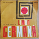 Disc vinil, LP. DISC PENTRU MANUALUL DE LIMBA GERMANA CLASA A IX-A-COLECTIV-277907