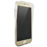 Husa Full TPU 360&deg; (fata + spate) pentru Samsung Galaxy A5 (2017), Transparent