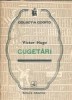 Cugetari - Victor Hugo, Editura Albatros 1982, Colectie Cogito, Literatura Clasica, Carti Vechi