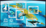 DB1 Fauna Marina Pesti Balene Pasari Broaste 2008 Noua Caledonie MS MNH, Nestampilat