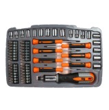 Set 8 surubelnite + 46 accesorii Holzer Profi