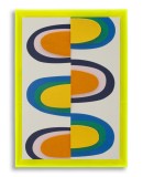 Mauro Ferretti Tablou Pictat Pe Panza, Pop Art, Cu Rama -A- Cm 50X3,3X68 | Aosom Romania