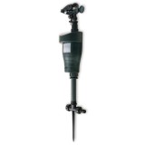 vidaXL Jet spray repelent pentru animale cu senzor PIR, verde &icirc;nchis