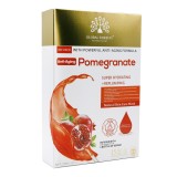 Mască facială Global Fashion, rodie anti-&icirc;mbătr&acirc;nire, super hidratantă și redensifiantă, 25 ml, 10 bucăți
