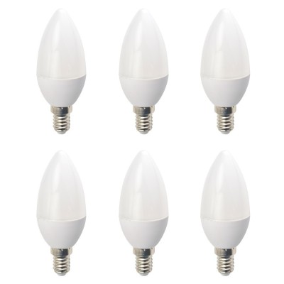 Set 6 Becuri LED Drimus E14 6W lumina rece DL-6062 foto