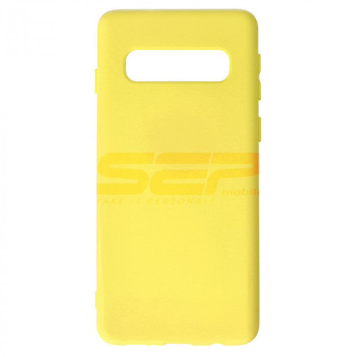 Toc silicon High Copy Samsung Galaxy S10 Yellow