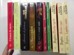 (10 ROMANE): 3 romane de ANNE GOLON + 2 romane de BARBARA CARTLAND + 2 romane ELOISA JAMES + 2 romane DIANE CHAMBERLAIN + 1 roman PAMELA M