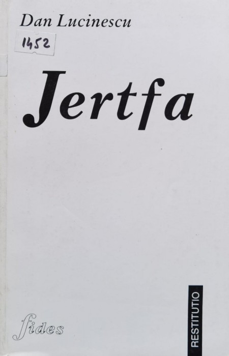 Jertfa - 1997 - Dan Lucinescu (xx519)