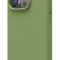 Husa de protectie din Silicon cu Microfibra la interior compatibila iPhone 15 Plus, Verde Olive