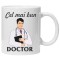 Cana alba personalizata &quot;cel mai bun doctor&quot;, INOVATIX&reg;. 330ml