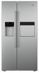 Frigider Beko GN162431ZX Syde by Side A++ 616 litri Inox foto