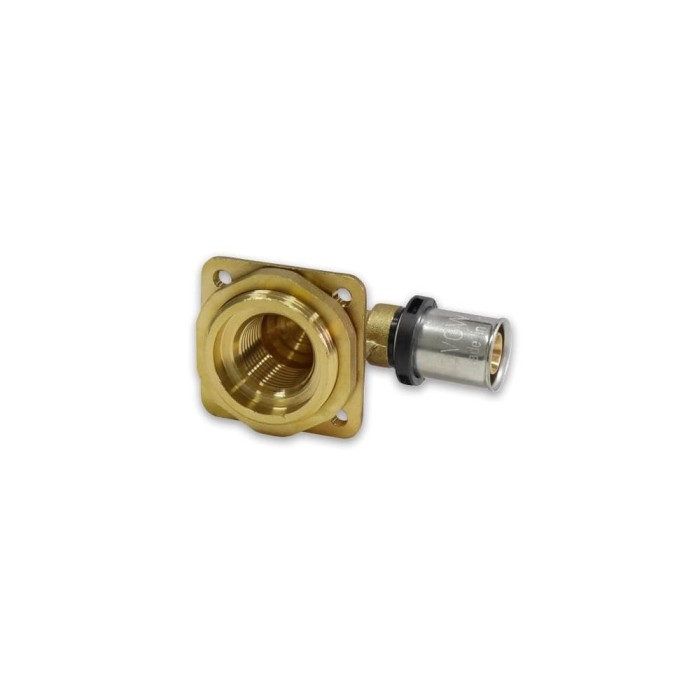 Racord Rezervor WC Presfitting 16 x 2 - 1/2&quot;, Alamă, Certificat DVGW