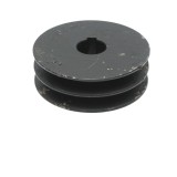 Fulie 2 caneluri 97x32mm pentru ax cu pana 24mm