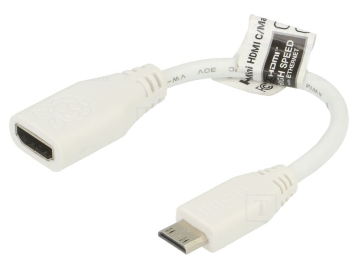 Cablu de conectare alb 100mm