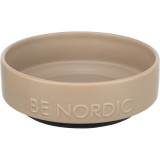 Trixie Bol Ceramic Be Nordic, 0.5 l/ &oslash; 16 cm, Taupe