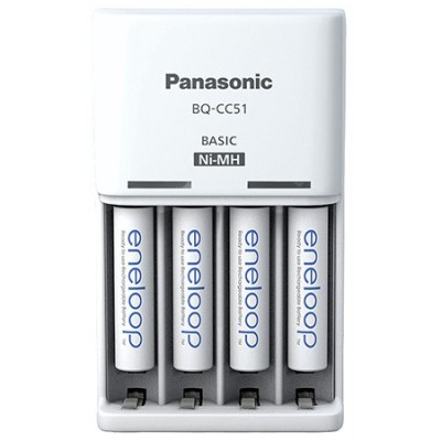 INCARCATOR PANASONIC 4XAAA 800MAH ENELOOP foto