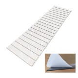 Set de 20 tampoane de benzi dublu-adezive pentru aplicatii dure Kiuiom, alb/negru, spuma