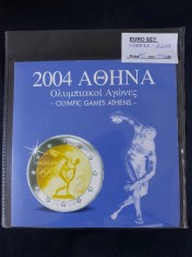 Grecia 2002-2004 - banc Euro set - serie completa, 8 monede BU