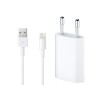Incarcator retea USB pentru Apple iPhone 5/5s/6/6s/6+/6s+/7/7+/8/8+/X/Xs/Xs Max/XR cu cablu lightning,1m, Alb, Oem
