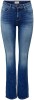 Blugi Dama Only Onlhush Mid Flared, Bumbac Elasticizat, Talie Medie, Croiala Evazata, Outlet, Marimea L
