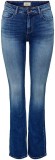 Blugi Dama Only Onlhush Mid Flared Az921, Bumbac, Elastan, Talie Medie, Croiala Evazata, Outlet, Marimea L