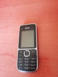 Telefon Nokia C2-01 stare impecabila necodat cu garantie, Neblocat, Negru