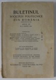 BULETINUL SOCIETATII POLITECNICE DIN ROMANIA , NR. 3 , 1941 , CONTINE SI PAGINI CU RECLAME *