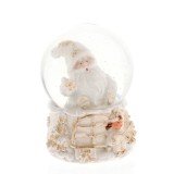 Decoratiune de Craciun glob cu gnom 6.5 cm