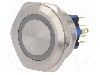 Intrerupator anti-vandalism, ON-(ON), &Oslash;30mm, ONPOW - GQ30-11E/R/12V/S
