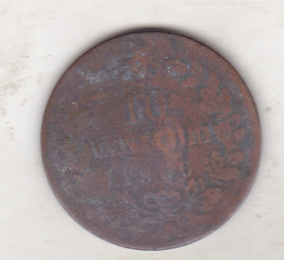 bnk mnd Italia 10 centesimi 1866 .OM foto
