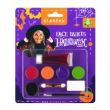 Vopsea de fata pentru Halloween, Starpak, 6 culori