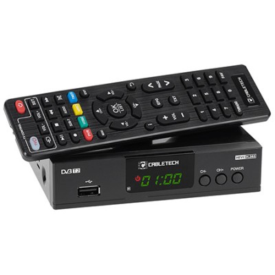 TUNER DVB-T2 H.265 HEVC LAN CABLETECH EuroGoods Quality foto